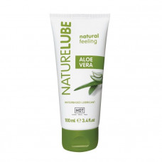 Лубрикант на водной основе NatureLube с алоэ вера - 100 мл. Лубрикант на водной основе NatureLube с алоэ вера - 100 мл.