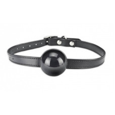 Кляп-шар из силикона с регулирующимся ремнем Кляп-шар из силикона с регулирующимся ремнем