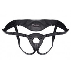 Черные трусики-джоки для страпона Черные трусики-джоки для страпона