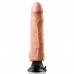 Вибратор телесного цвета с мошонкой Real Feel Deluxe №9 - 29 см. Вибратор телесного цвета с мошонкой Real Feel Deluxe №9 - 29 см.