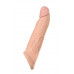 Насадка телесного цвета Toyfa XLover - 16,5 см. Насадка телесного цвета Toyfa XLover - 16,5 см.