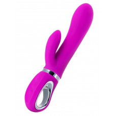 Лиловый вибратор с клиторальным стимулятором JOS JOLY - 19,6 см. Лиловый вибратор с клиторальным стимулятором JOS JOLY - 19,6 см.