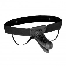 Полый страпон с двумя отростками и вибрацией Unisex Vibrating Hollow Strap-On Double Penetrating Dildo - 17,8 см. Полый страпон с двумя отростками и вибрацией Unisex Vibrating Hollow Strap-On Double Penetrating Dildo - 17,8 см.