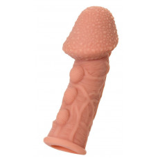 Насадка на фаллос с пузыриками, венками и ребристостью Extreme Sleeve 009 S-size - 12,7 см. Насадка на фаллос с пузыриками, венками и ребристостью Extreme Sleeve 009 S-size - 12,7 см.
