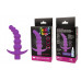 Фиолетовая вибрирующая анальная елочка Sweet Toys - 10,8 см. Фиолетовая вибрирующая анальная елочка Sweet Toys - 10,8 см.