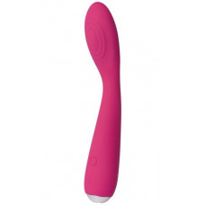 Ярко-розовый G-стимулятор IRIS Clitoral & G-spot Vibrator - 18 см. Ярко-розовый G-стимулятор IRIS Clitoral & G-spot Vibrator - 18 см.