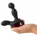 Черный вибромассажер простаты с нагревом и ротацией Prostate Plug - 14,5 см. Черный вибромассажер простаты с нагревом и ротацией Prostate Plug - 14,5 см.