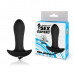 Черный анальный вибромассажер с круглым кончиком Черный анальный вибромассажер с круглым кончиком