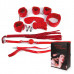 Пикантный красный набор БДСМ Пикантный красный набор БДСМ