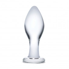 Прозрачная округлая анальная пробка Classic Glass Butt Plug - 11 см. Прозрачная округлая анальная пробка Classic Glass Butt Plug - 11 см.