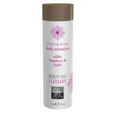 Съедобное массажное масло с ароматом малины и яблока - 75 мл. Съедобное массажное масло с ароматом малины и яблока - 75 мл.