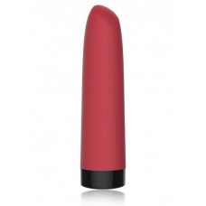 Красный мини-вибратор Awaken со скошенным кончиком - 10 см. Красный мини-вибратор Awaken со скошенным кончиком - 10 см.