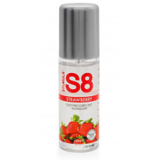 Смазка на водной основе S8 Flavored Lube со вкусом клубники - 125 мл. Смазка на водной основе S8 Flavored Lube со вкусом клубники - 125 мл.