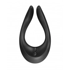 Чёрный многофункциональный стимулятор для пар Satisfyer Endless Joy Чёрный многофункциональный стимулятор для пар Satisfyer Endless Joy