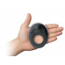 Черное эрекционное виброкольцо ATOM Черное эрекционное виброкольцо ATOM