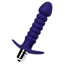 Фиолетовый анальный вибратор Condal - 14 см. Фиолетовый анальный вибратор Condal - 14 см.