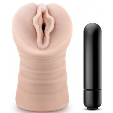 Телесный мастурбатор-вагина с вибропулей Ashley Телесный мастурбатор-вагина с вибропулей Ashley