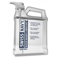 Канистра лубриканта Swiss Navy Water Based Lube на водной основе - 3,8 л. Канистра лубриканта Swiss Navy Water Based Lube на водной основе - 3,8 л.