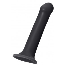 Черный фаллос на присоске Silicone Bendable Dildo XL - 20 см. Черный фаллос на присоске Silicone Bendable Dildo XL - 20 см.