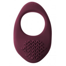 Бордовое эрекционное виброкольцо Pure Passion Moonshine Бордовое эрекционное виброкольцо Pure Passion Moonshine