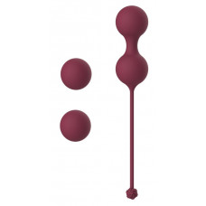Набор бордовых вагинальных шариков Love Story Diva Набор бордовых вагинальных шариков Love Story Diva