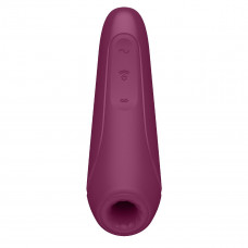 Бордовый вакуум-волновой стимулятор Satisfyer Curvy 1+ Бордовый вакуум-волновой стимулятор Satisfyer Curvy 1+