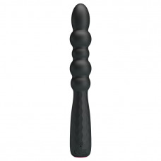 Черный гнущийся вибратор Monroe - 18,5 см. Черный гнущийся вибратор Monroe - 18,5 см.