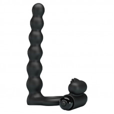 Черная насадка для двойной стимуляции Hercules Penis Sheath III - 15,3 см. Черная насадка для двойной стимуляции Hercules Penis Sheath III - 15,3 см.