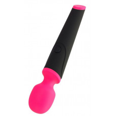 Черно-розовый вибростимулятор ASTER - 19,5 см. Черно-розовый вибростимулятор ASTER - 19,5 см.
