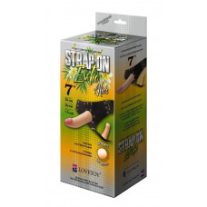 Пояс-трусики с 2 насадками Exotic-Alice - 18 и 10,5 см. Пояс-трусики с 2 насадками Exotic-Alice - 18 и 10,5 см.