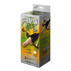 Пояс-трусики с 2 насадками Exotic-Sara - 16,5 см. Пояс-трусики с 2 насадками Exotic-Sara - 16,5 см.