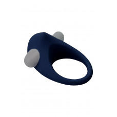 Гладкое синее эрекционное виброкольцо Stimu Ring Гладкое синее эрекционное виброкольцо Stimu Ring