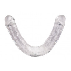 Прозрачный двусторонний фаллоимитатор Infinity - 33,5 см. Прозрачный двусторонний фаллоимитатор Infinity - 33,5 см.