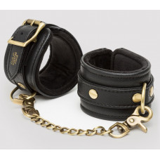 Черные наручники Bound to You Faux Leather Wrist Cuffs Черные наручники Bound to You Faux Leather Wrist Cuffs