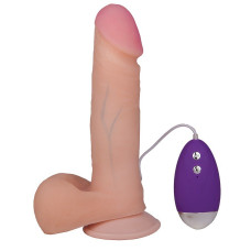 Телесный вибромассажёр-реалистик BEST COCK 6 - 19 см. Телесный вибромассажёр-реалистик BEST COCK 6 - 19 см.
