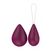 Бордовое виброяйцо Best с пультом ДУ Бордовое виброяйцо Best с пультом ДУ