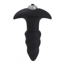 Черная анальная вибровтулка Single Speed Love Arrow Plug - 9,8 см. Черная анальная вибровтулка Single Speed Love Arrow Plug - 9,8 см.