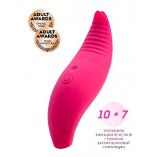 Ярко-розовый многофункциональный стимулятор клитора Blossy Ярко-розовый многофункциональный стимулятор клитора Blossy