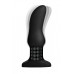 Черная вибропробка Model M Curved Rimming Plug with Remote - 15 см. Черная вибропробка Model M Curved Rimming Plug with Remote - 15 см.