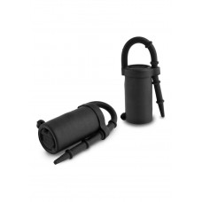 Чёрные виброзажимы на соски SILICONE NIPPLE TEAZERS Чёрные виброзажимы на соски SILICONE NIPPLE TEAZERS