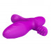 Лиловая анальная пробка с вибрацией Fitch - 13,3 см. Лиловая анальная пробка с вибрацией Fitch - 13,3 см.