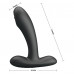 Черный массажер простаты с волновой стимуляцией Remington - 11 см. Черный массажер простаты с волновой стимуляцией Remington - 11 см.