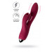 Бордовый вибратор-кролик Mion - 22 см. Бордовый вибратор-кролик Mion - 22 см.
