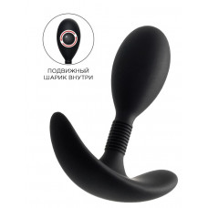 Черная анальная втулка Tord S - 8,5 см. Черная анальная втулка Tord S - 8,5 см.