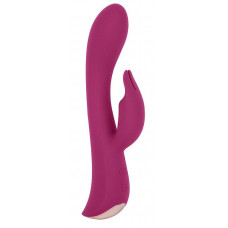 Бордовый вибромассажер-кролик 5 Silicone Bunny Love - 19,1 см. Бордовый вибромассажер-кролик 5 Silicone Bunny Love - 19,1 см.