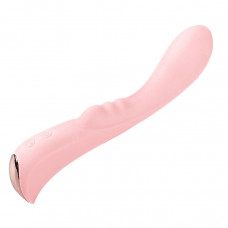 Нежно-розовый вибромассажер 6 Silicone G-Spot Fun - 19,1 см. Нежно-розовый вибромассажер 6 Silicone G-Spot Fun - 19,1 см.
