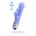 Сиреневый вибратор с клиторальной стимуляцией Crocus - 17,5 см. Сиреневый вибратор с клиторальной стимуляцией Crocus - 17,5 см.