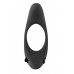 Черное эрекционное виброкольцо Lunar Черное эрекционное виброкольцо Lunar
