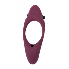 Бордовое эрекционное виброкольцо Stardust Бордовое эрекционное виброкольцо Stardust