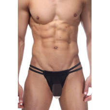 Мужские трусы-танга из полупрозрачной тянущейся ткани Мужские трусы-танга из полупрозрачной тянущейся ткани